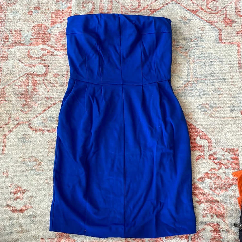 Fitted pleated dress